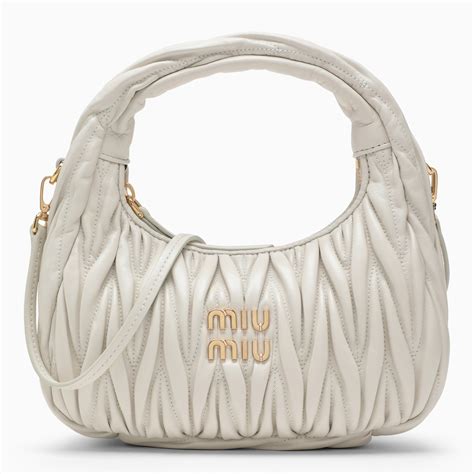 miu miu white purse|miu bags price.